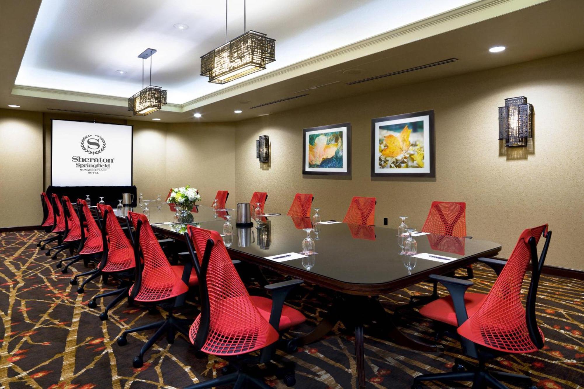 Sheraton Springfield Monarch Place Hotel Exteriér fotografie